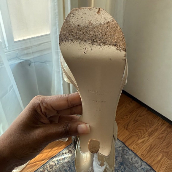 Yves Saint Laurent YSL Tribute Platform Heels - Picture 16 of 16